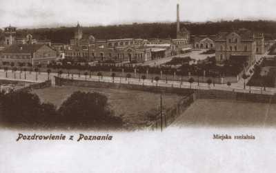 (1919-1939) Rzeźnia Miejska i ul. Grochowe Łąki. (1919-1939) Rzeźnia Miejska i ul. Grochowe Łąki.